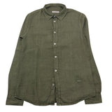 Paolo Pecora Camicia Manica Lunga Tinta Unita per Bambino PP4032 VERDE PAOLO PECORA 