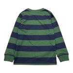 TRUSSARDI shirt girocollo con fantasia a righe Verde per Bambino TBA25096TS VERDE TRUSSARDI 