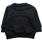 John Richmond Felpa Chiusa Girocollo Tinta Unita con Logo per Neonato RIP26014FE NERO JOHN RICHMOND 