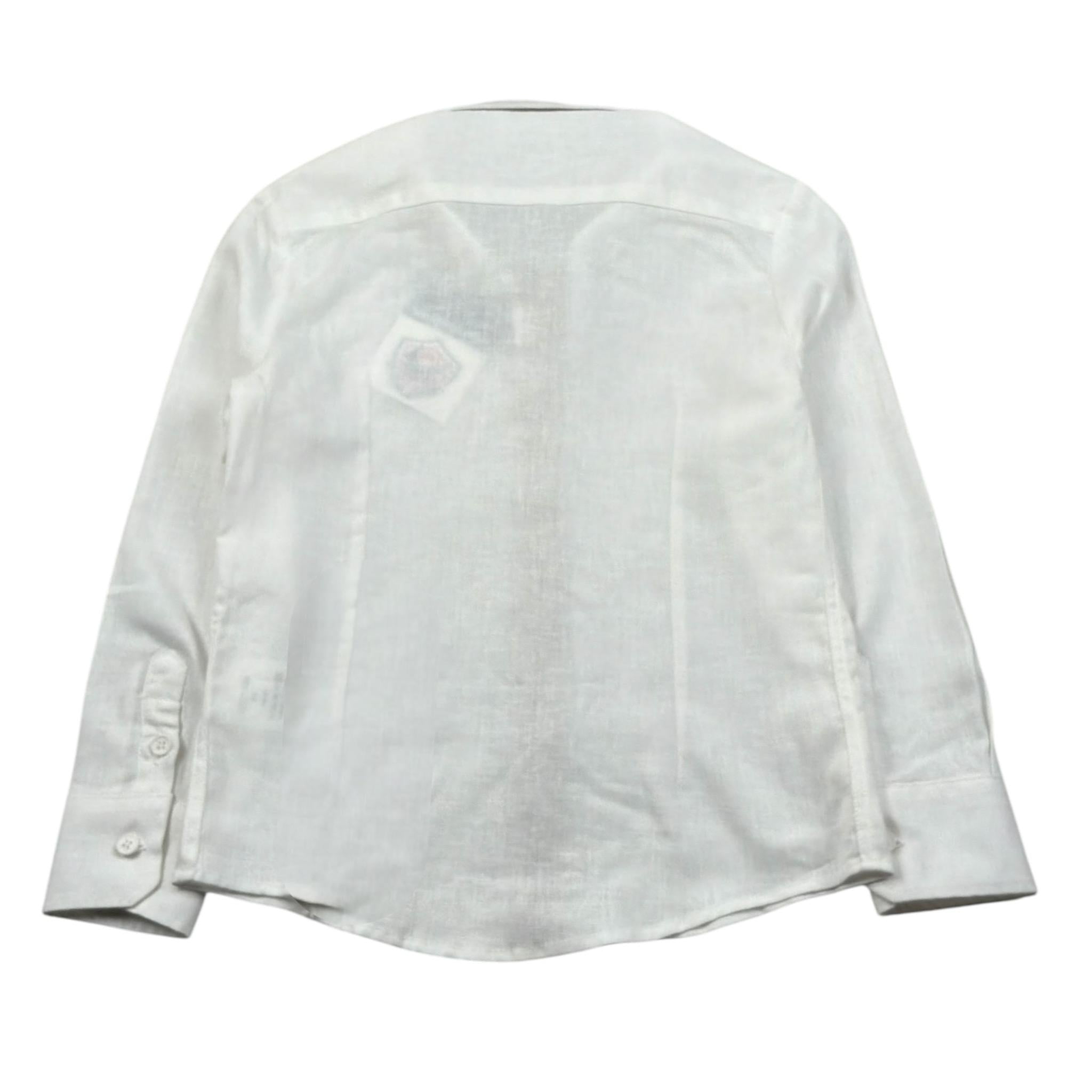 New Gereration Camicia Manica Lunga tinta unita Panna per Neonato 42131N PANNA NEW GERERATION 