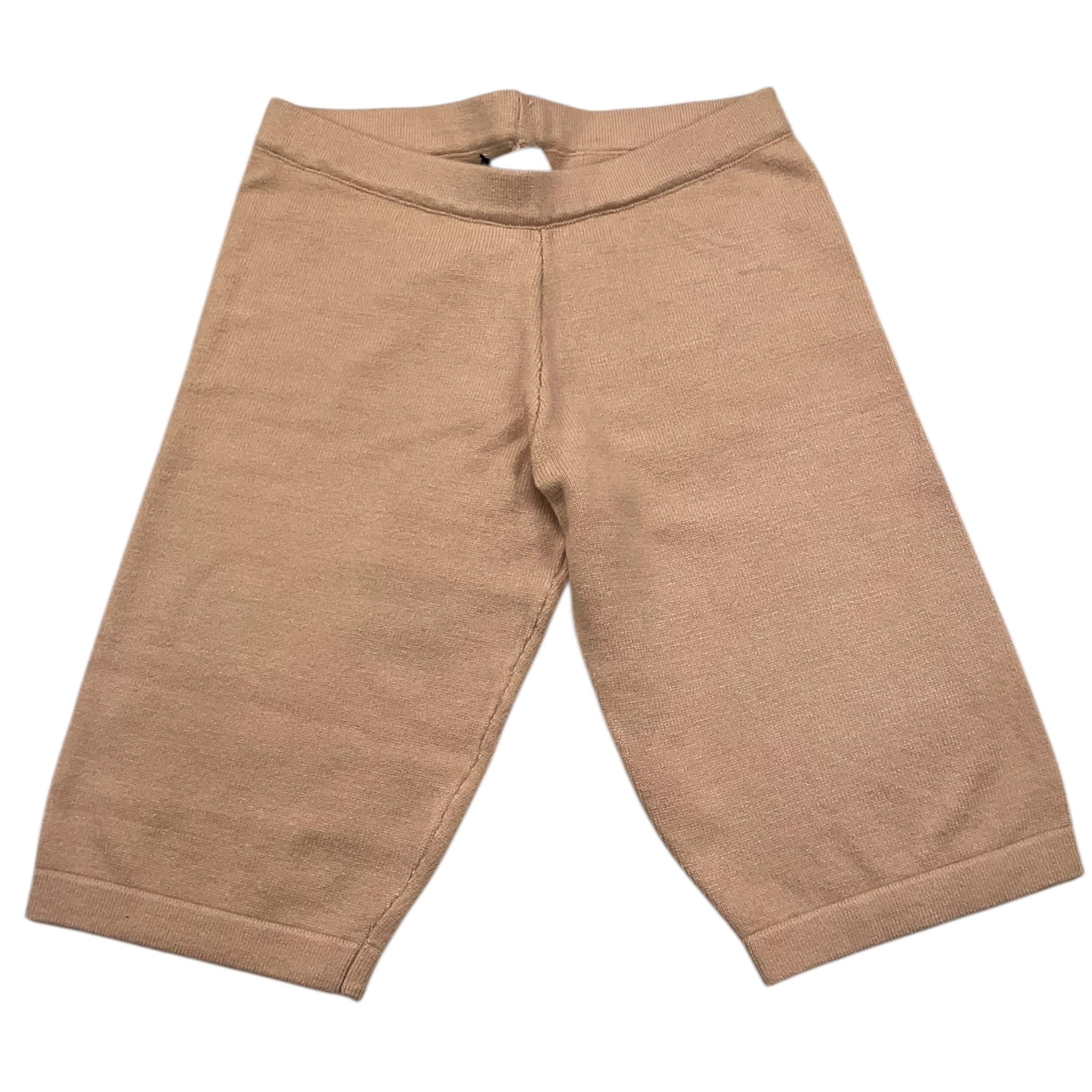 FUN & FUN short ciclista in maglia tinta unita Beige per Bambina FNBSO15544 BEIGE FUN & FUN 