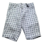 Manuel & Frank Bermuda Tinta Unita con Girovita Regolabile per Bambino MF2023B BIANCO MANUEL & FRANK 