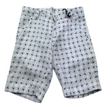 Manuel & Frank Bermuda Tinta Unita con Girovita Regolabile per Bambino MF2023B BIANCO MANUEL & FRANK 