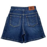 Etro Einfarbige blaue Jeansshorts für Mädchen