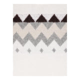 ELEVENTY maglia collo alto tinta unita con stampa in contrasto Panna per Bambino EV9P50X PANNA ELEVENTY 