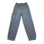 Dixie Jeans Tinta Unita con Elastico In Vita per Bambina PH21010G74X AZZURRO DIXIE 