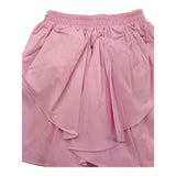 Miss Grant Einfarbiger Rock mit Schleife und elastischer Taille in Rosa für Baby-Mädchen