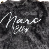 MARC ELLIS maglia tinta unita con logo e bottoni Nero per Bambina JMJTS15516 NERO MARC ELLIS 