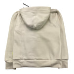 ICON felpa chiusa con cappuccio tinta unita con logo Bianco per Bambino IBS200358 BIANCO ICON 