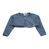 Le Coconne Coprispalle Tinta Unita per Neonata LCN0478 BLU LE COCONNE 