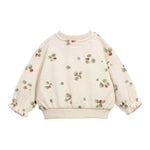 PLAY UP felpa girocollo tinta unita con stampa Panna per Neonato PA022AP11351 PANNA PLAY UP 