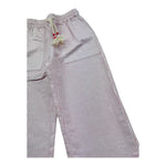 Saint Barth Pantalone Biclore con Fantasia A Righe per Bambino 00955L BIANCO/ROSSO SAINT BARTH 