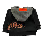 REFRIGIWEAR felpa con zip e cappuccio tinta unita Nero per Neonato RWN847 NERO REFRIGIWEAR 