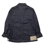 Berne Langarm-Jeanshemd Solid Blue für Jungen