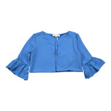 Please Coprispalle Tinta Unita  per Bambina LG25042G49 BLU PLEASE 