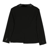 John Richmond – Schwarze, einfarbige Glitzerjacke für Kinder