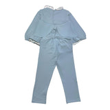 MAYORAL completo 2 pezzi felpa-pantalone tinta unita Azzurro per Neonata 2507X AZZURRO MAYORAL 