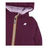 K-WAY giubbino bicolore reversibile  Bordeaux/lilla per Neonata K71338WXX BORDEAUX/LILLA K-WAY 