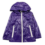 Freedomday Lila glänzende Kapuzenjacke für Mädchen