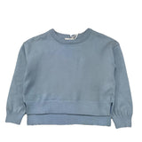 LU LU BY MISS GRANT maglia girocollo tinta unita Azzurro per Bambina LL0743 AZZURRO LU LU BY MISS GRANT 