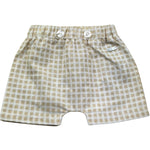 Le Bebe Bermuda Fantasia Quadretti per Neonato LBB5292 GIALLO LE BEBE 