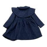 ILFAROBIMBI cappotto tinta unita Blu per Bambina ASTERJ BLU ILFAROBIMBI 