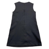 MAGIL abito giromanica tinta unita con fiocco in contrasto Nero per Bambina GN20164 NERO MAGIL 