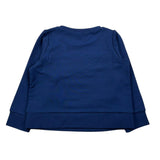 Liu Jo Felpa Chiusa Girocollo Tinta Unita con Logo per Bambina KA5014X BLU LIU JO 