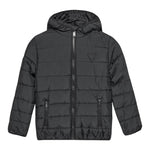 GUESS giubbino tinta unita con cappuccio Nero per Bambino H4BJ10WCFM0 NERO GUESS 