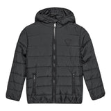 GUESS giubbino tinta unita con cappuccio Nero per Bambino H4BJ10WCFM0 NERO GUESS 