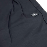 CALVIN KLEIN pantalone tinta unita con logo Nero per Bambino IB0IB01936 NERO CALVIN KLEIN 