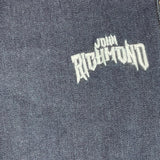 JOHN RICHMOND jeans tinta unita con stampa Blu per Bambina RBA24046JE BLU JOHN RICHMOND 