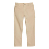Tommy Hilfiger Pantalone tinta unita con Elastico In Vita Beige per Bambino KB0KB09101T BEIGE TOMMY HILFIGER 
