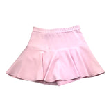 Lalalu‘ Einfarbiger Rock mit Rüschen und elastischer Taille Rosa für Mädchen
