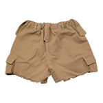 Lu Lu By Miss Grant Short Tinta Unita con Elastico In Vita per Bambina LL3563 BEIGE LU LU BY MISS GRANT 