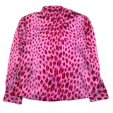 Just Cavalli Camicia Manica Lunga Tinta Unita con Stampe Baci per Bambina JGP26061CA ROSA JUST CAVALLI 