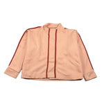 Jijil Felpa tinta unita con Bottoni Pesca per Bambina JJE23GI030 PESCA JIJIL 