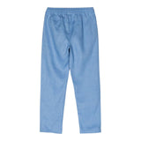 Trussardi – Schlichte Hose mit elastischem Bund in Hellblau für Neugeborene