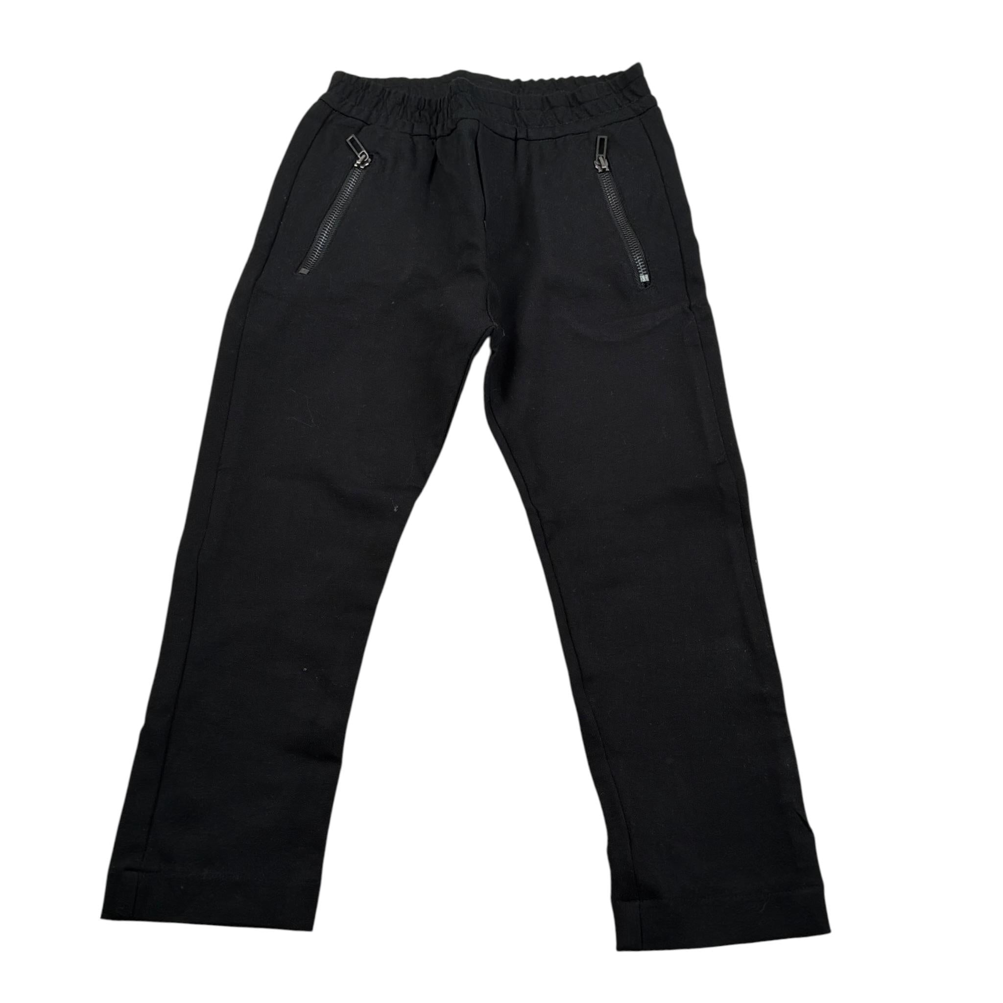 Paolo Pecora Pantalone tinta unita con Elastico In Vita Nero per Bambino PP2820 NERO PAOLO PECORA 