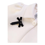 LIU JO giacca tinta unita modello crop con fiocco in contrasto Panna per Neonata KF4139N PANNA LIU JO 