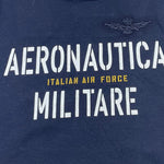 AERONAUTICA MILITARE shirt girocollo tinta unita con stampa Blu per Bambino 242TS0001AJRJ664 BLU AERONAUTICA MILITARE 