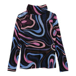EMILIO PUCCI shirt mezzo collo stampa fantasia Multicolor per Bambina PV8B60 MULTICOLOR EMILIO PUCCI 