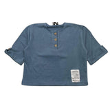Minimum Komplett 2-Teiler Shirt-Hose Zweifarbig Blau/Weiß Für Neugeborene