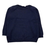 LITTLE BEAR maglia girocollo tinta unita Blu per Neonato 5140N BLU LITTLE BEAR 