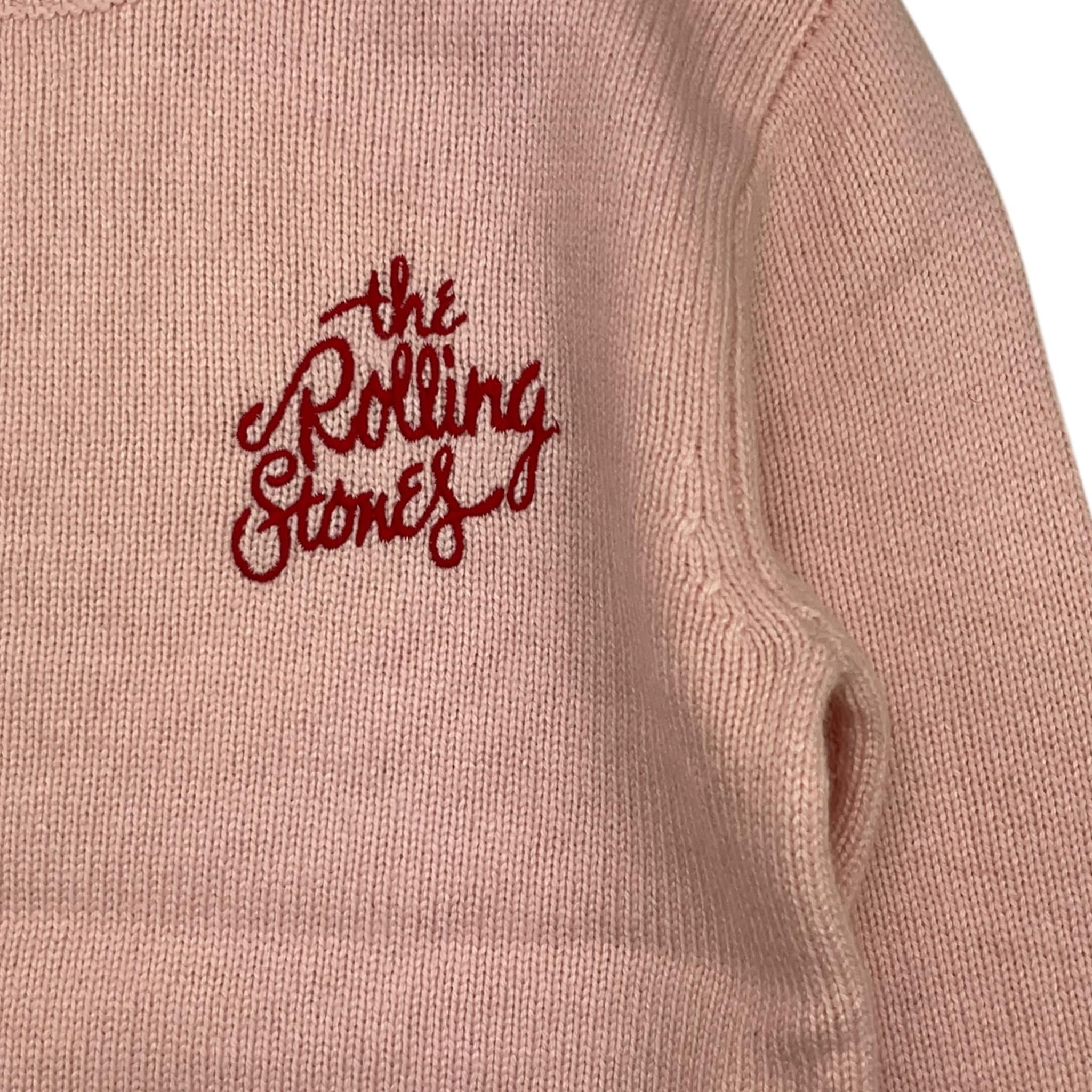 SAINT BARTH maglia girocollo tinta unita con stampa Rosa per Bambina PRICESSS ROSA SAINT BARTH 