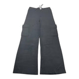 LIU JO pantalone tinta unita modello a palazzo Nero per Bambina GF4141MA07E NERO LIU JO 