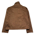 Paolo Pecora Giubbino Tinta Unita Scamosciato per Bambino PP4183 MARRONE PAOLO PECORA 