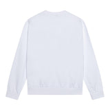 EMPORIO ARMANI felpa tinta unita girocollo con stampa Bianco per Bambino 3DBM62 BIANCO EMPORIO ARMANI 