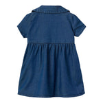 Name It Abito In Denim tinta unita Mezza Manica Blu per Neonata 13226992 BLU NAME IT 