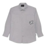 John Richmond Camicia Tinta Unita con Tasche per Bambino RBP25143CA GRIGIO JOHN RICHMOND 